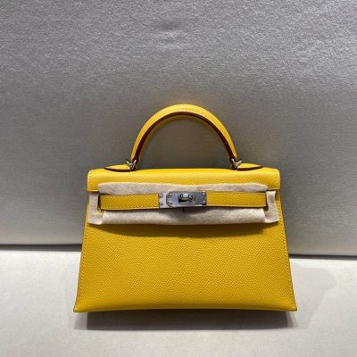 Tui Hermes Kelly Bag sz mini da spon mau vang 1