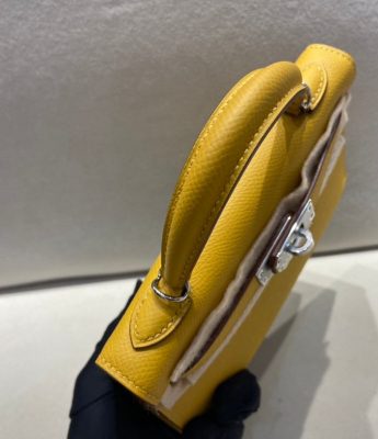 Tui Hermes Kelly Bag sz mini da spon mau vang 4