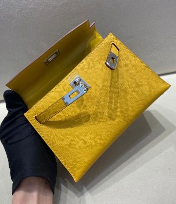 Tui Hermes Kelly Bag sz mini da spon mau vang 8