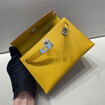 Tui Hermes Kelly Bag sz mini da spon mau vang 8