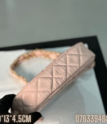 Tui nu Chanel 23K mau hong TNCN28 3