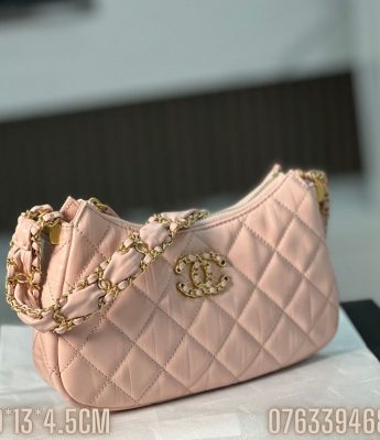 Tui nu Chanel 23K mau hong TNCN28