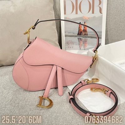 Tui nu Dior Saddle mau hong TND12