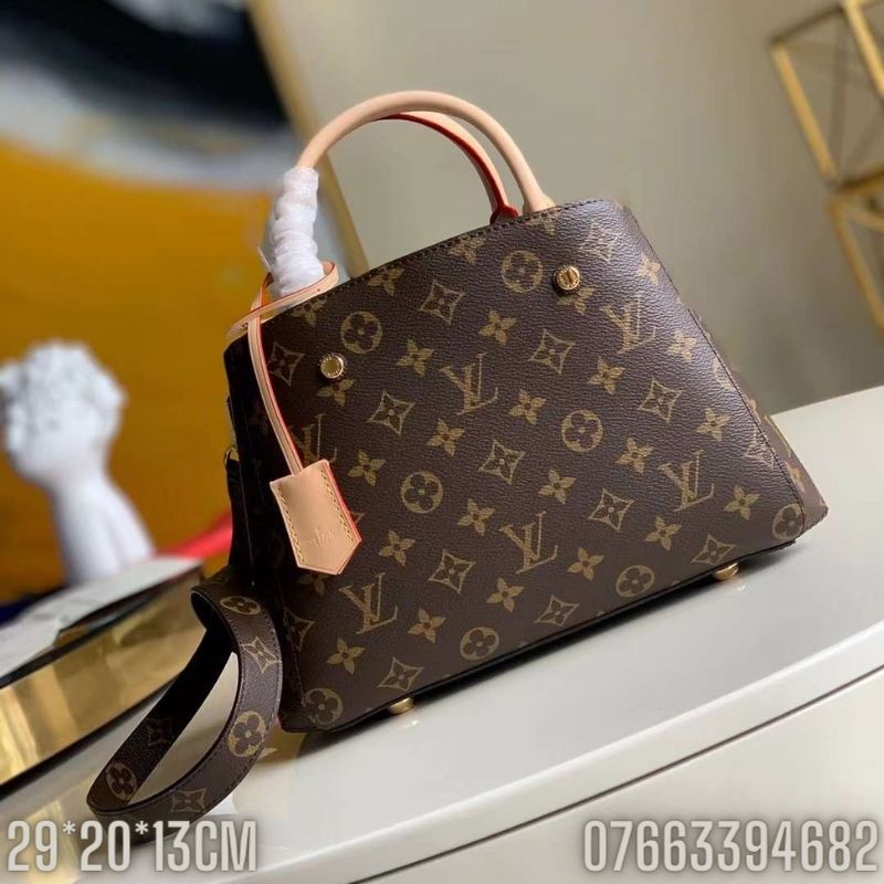 Tui nu Louis Vuitton hoa tiet hoa logo mau nau TNLV21 3