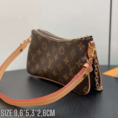 Tui nu Louis Vuitton hoa tiet hoa mau nau 2 khoa TXNLV02 1