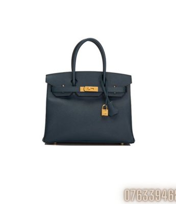 Tui xach Hermes Birkin mau xanh da Togo