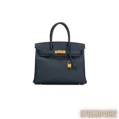 Tui xach Hermes Birkin mau xanh da Togo