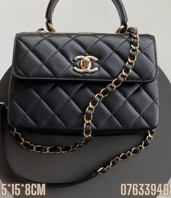 Tui xach nu Chanel Trendy da cuu mau den TNCN01 1