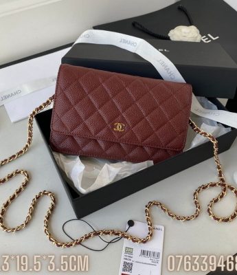 Tui xach nu Chanel WOC mau do TNCN26