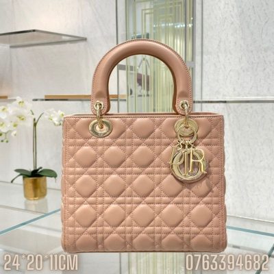 Tui xach nu Dior Lady mau hong TND20