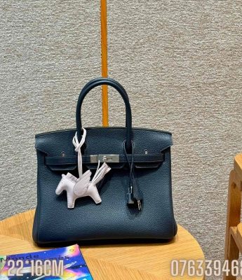 Tui xach nu Hermes Birkin mau den da Togo TNHM13 1