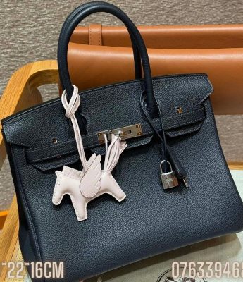 Tui xach nu Hermes Birkin mau den da Togo TNHM13 4