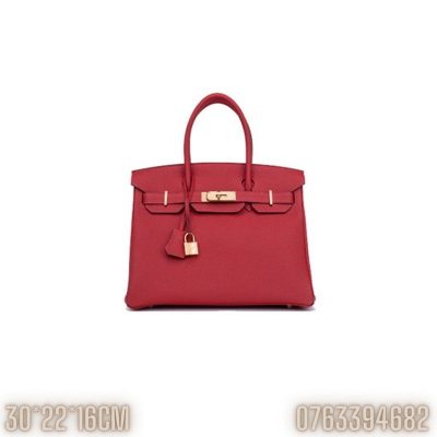 Tui xach nu Hermes Birkin mau do da togo TNHM15