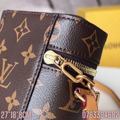 Tui xach nu Louis Vuitton hoa tiet hoa logo mau nau dang dung TNLV04 6