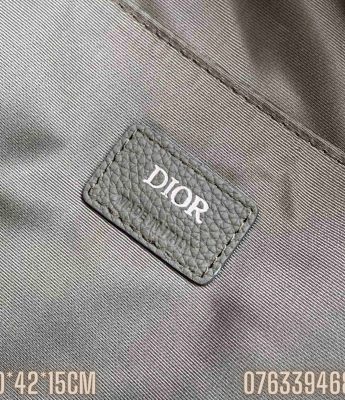 Balo Dior vai canvas Monogram xanh reu BLD01 8