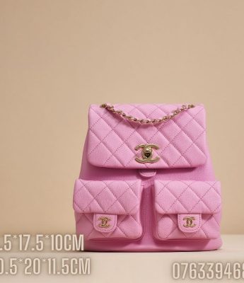 Balo nu Chanel mau hong BLCN02