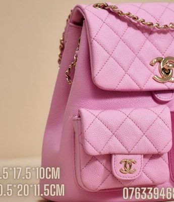 Balo nu Chanel mau hong BLCN02 4