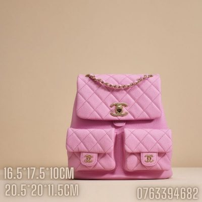 Balo nu Chanel mau hong BLCN02