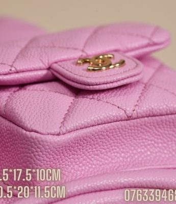 Balo nu Chanel mau hong BLCN02 5