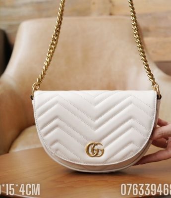 Tui Gucci Marmont mau trang TNGC15 1