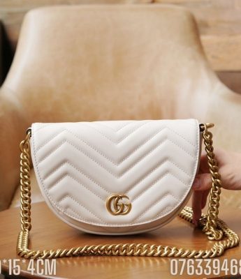 Tui Gucci Marmont mau trang TNGC15