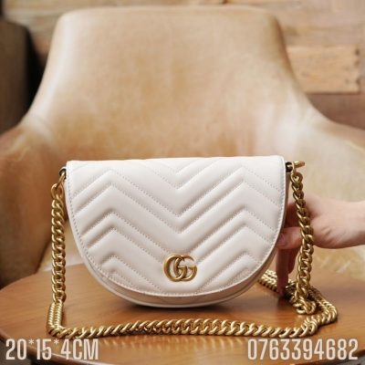 Tui Gucci Marmont mau trang TNGC15