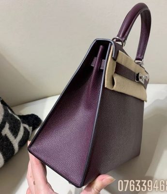 Tui Hermes Kelly da epsom mau tim Size 25cm TNHM43 2