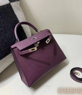 Tui Hermes Kelly da epsom mau tim Size 25cm TNHM43 3