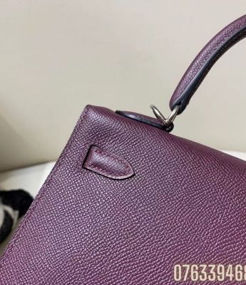 Tui Hermes Kelly da epsom mau tim Size 25cm TNHM43 7