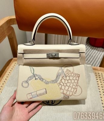 Tui Hermes Kelly da epsom phoi hoa tiet sz 25 TNHM40