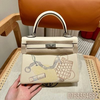 Tui Hermes Kelly da epsom phoi hoa tiet sz 25 TNHM40