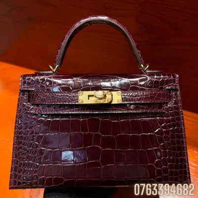 Tui Hermes Kelly mini da ca sau mau do do TNHM50