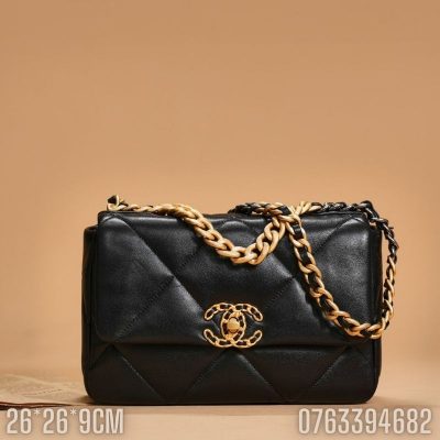 Tui nu Chanel 19 Bag mau den TNCN37