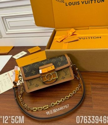 Tui nu Louis Vuitton Dauphine mini mau nau TNLV30 1