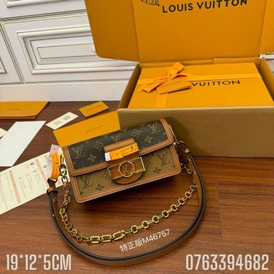 Tui nu Louis Vuitton Dauphine mini mau nau TNLV30 1