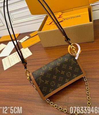 Tui nu Louis Vuitton Dauphine mini mau nau TNLV30 2