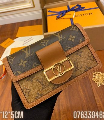 Tui nu Louis Vuitton Dauphine mini mau nau TNLV30 4