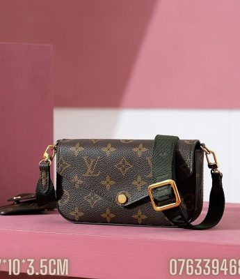 Tui nu Louis Vuitton Felicie Strap mau nau hoa tiet monogram TNLV37 4