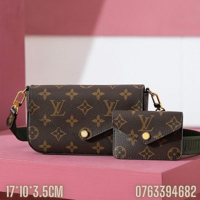 Tui nu Louis Vuitton Felicie Strap mau nau hoa tiet monogram TNLV37