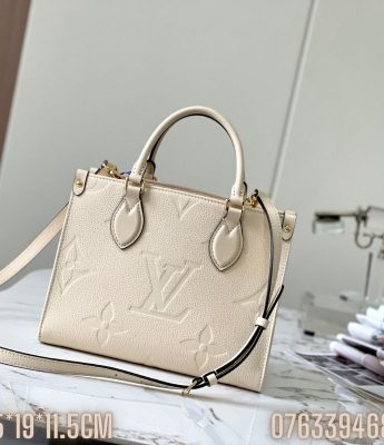 Tui nu Louis Vuitton Tote Onthego hoa tiet monogram dap chim TNLV44 2