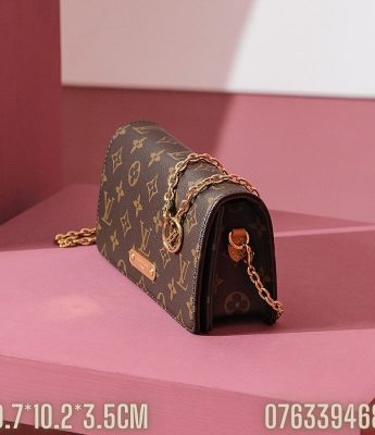 Tui nu Louis Vuitton Wallet On Chain Lily mau nau TNLV34 6