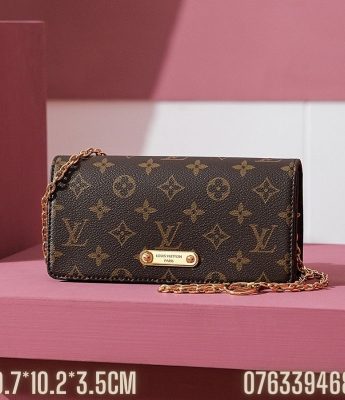 Tui nu Louis Vuitton Wallet On Chain Lily mau nau TNLV34 7