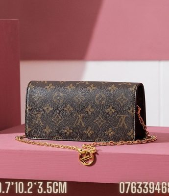 Tui nu Louis Vuitton Wallet On Chain Lily mau nau TNLV34 8