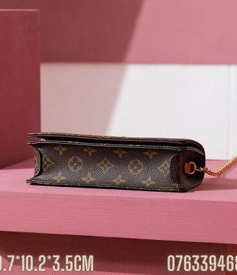 Tui nu Louis Vuitton Wallet On Chain Lily mau nau TNLV34 9