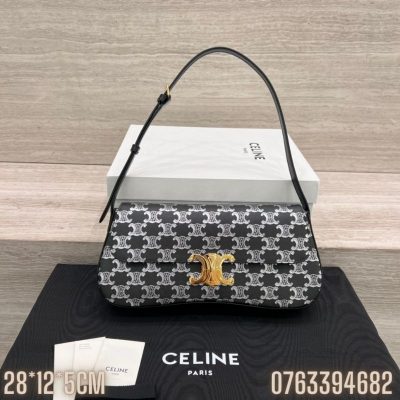 Tui xach Celine Lola hoa tiet logo TNCL09 9