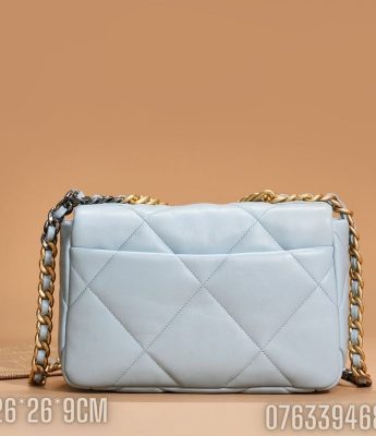 Tui xach nu Chanel 19 Bag mau xanh TNCN35 3