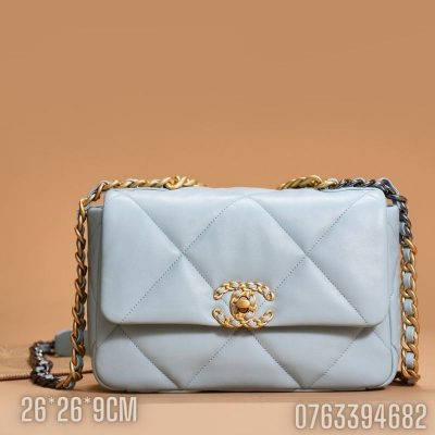 Tui xach nu Chanel 19 Bag mau xanh TNCN35