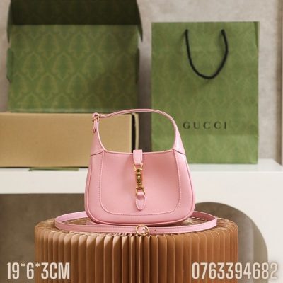 Tui xach nu Gucci Jackie Mini mau hong TNGC33