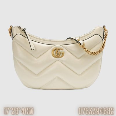 Tui xach nu Gucci Marmont mau trang TNGC22