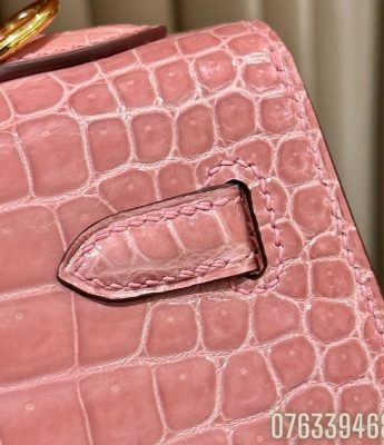 Tui xach nu Hermes Kelly da ca sau mau hong Size 25cm TNHM42 2